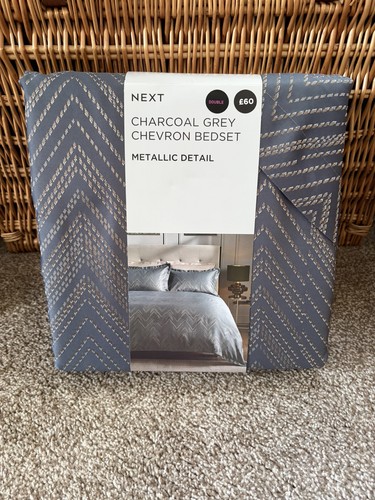Next new charcoal grey chevron - charcoal,