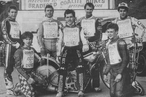 Bradford dukes 1987 speedway - bradford,