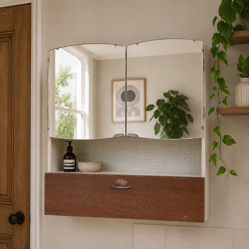 Vintage metlex bathroom - 50's,