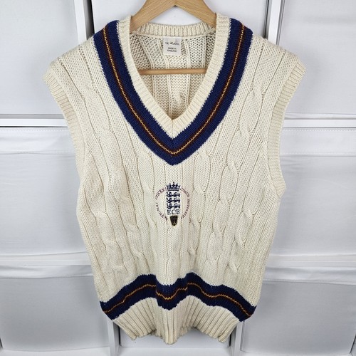 Vintage cricket jumper vest - vintage,