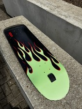 Powell Peralta Hot Rod Flame Skateboard Deck Black/Green