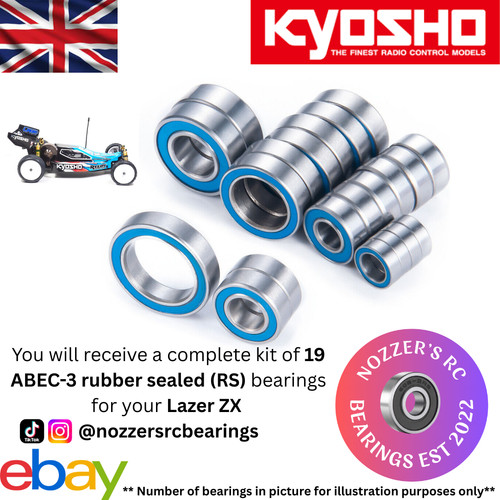 Kyosho laser nozzer rc - zx,