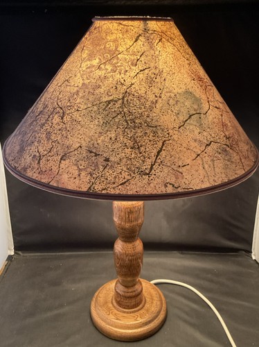 Vintage wooden turned table - vintage,