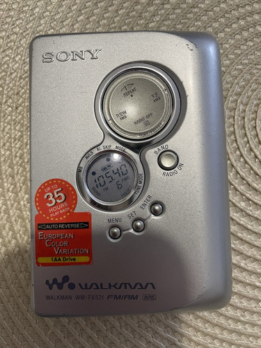 Sony walkman fx521 fm - walkman, am/fm