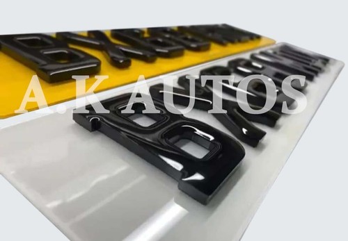 Premium number plates - premium, road