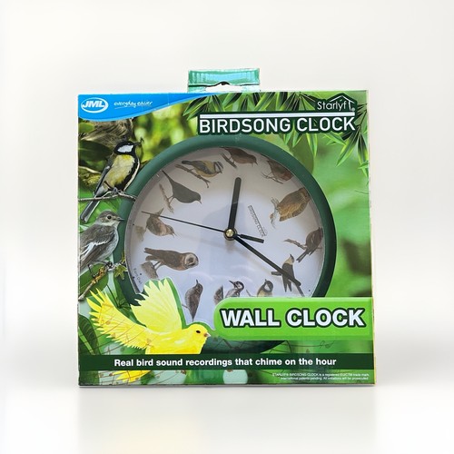 Birdsong clock real bird - birdsong,