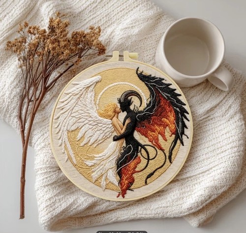 Embroidery kit the angel - kit,