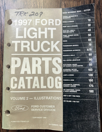 1997 ford light - light, pickup