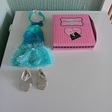 Chad Valley Designa Friend Sparkly Turquoise Outfit