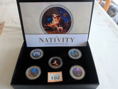 Nativity commemorative set - commemorative,