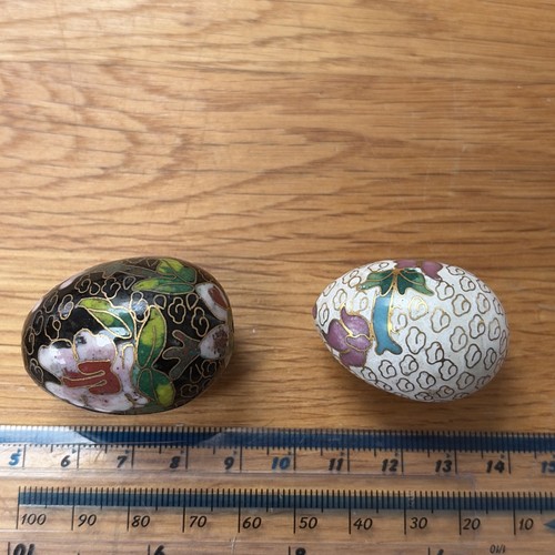 Vintage cloisonné enamel mini - vintage,