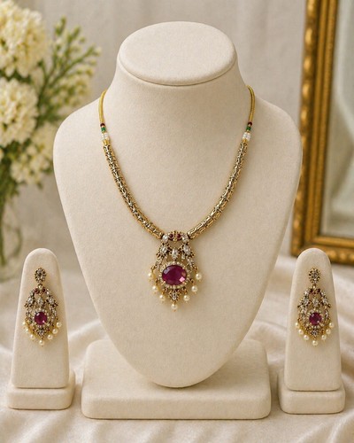Luxury gold plated necklace - luxury,