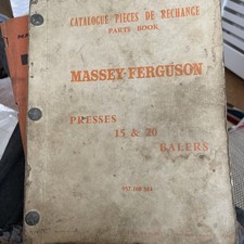 Massey Ferguson 20 Baler & 15