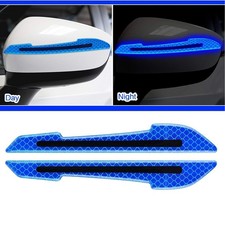 Blue Carbon Fiber Car Side