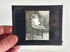 Glass Slide Victorian Mourning