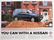 Nissan 'TERRANO II' 4x4 Motor Car ADVERT : Original 1993 Print 668/35