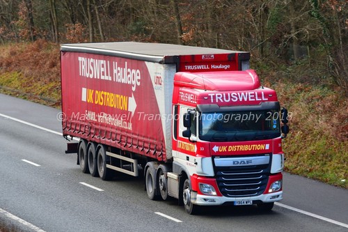 Truck photo 12x8 daf - daf, xf