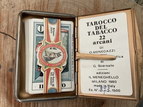Tarocco del tabacco arcani - tarocco, 22