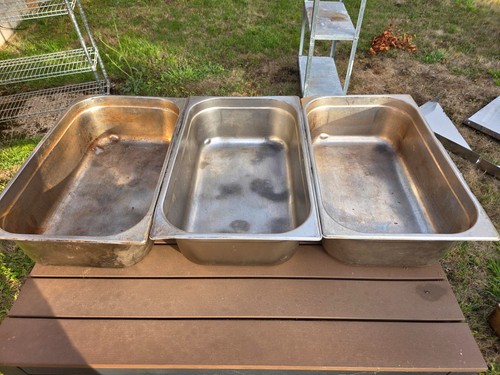 Large stainless steel - 3x,