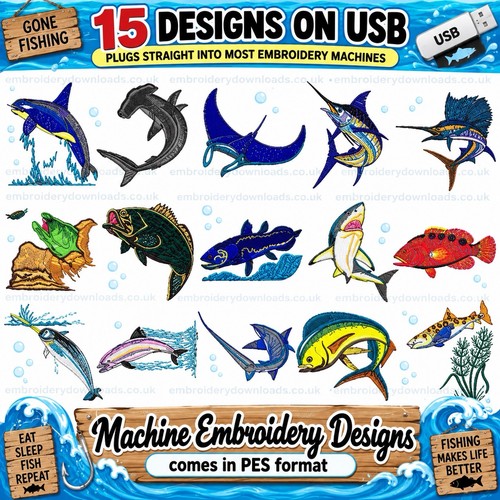 Fish pes designs machine - designs,