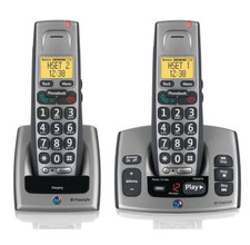 BT Freestyle 750 Twin Cordless Phone with Answer Machine GAP Compatible