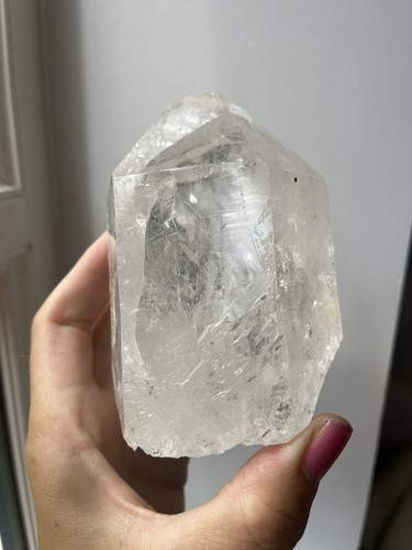 Lemurian quartz point natural - quartz,