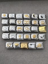 Stunning Italian Charm Link 9mm Which Fits Nomination Bracelet