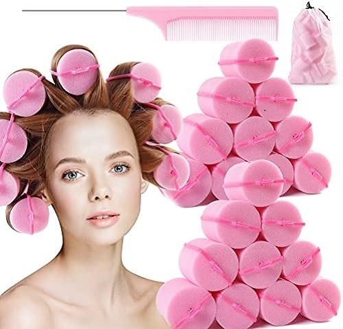 Jumbo foam sponge hair - foam, roller
