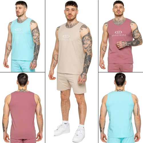 Enzo mens vests sleeveless - mens,