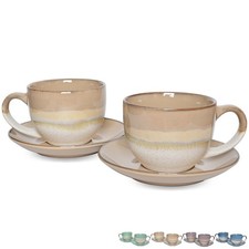 Ceramic Cappuccino Cup And