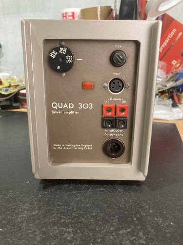 Vintage quad 303 stereo power - vintage,