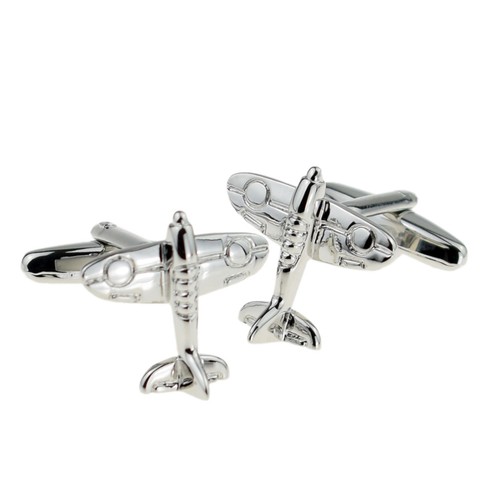 Spitfire aircraft cufflinks - spitfire,
