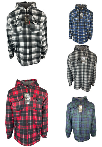 Mens lumberjack sherpa fur - lumberjack,