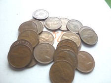 25 x decimal UK 1/2p Coins