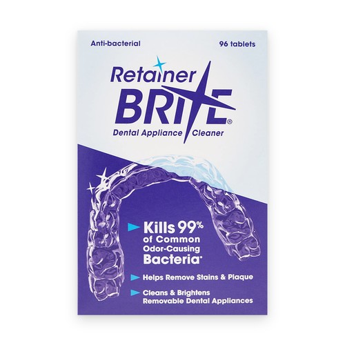 Retainer brite cleaning - retainer,