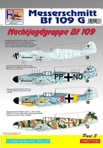 Model decals hmd72039 72 - decals,