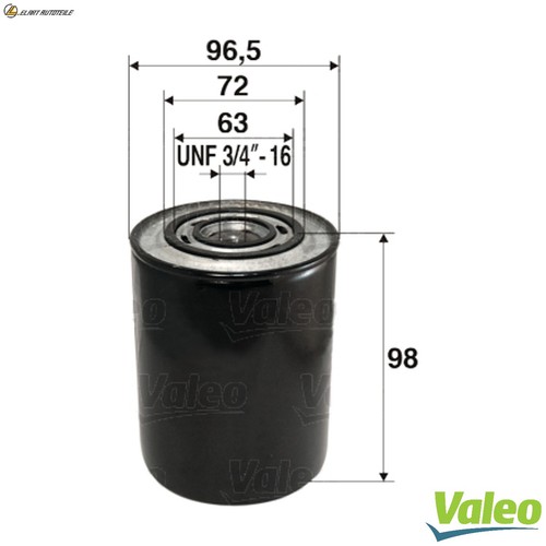 Oil filter 586007 for - 586007, renault