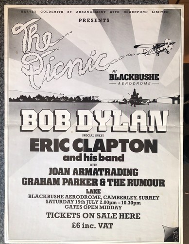 Bob dylan eric - clapton, picnic