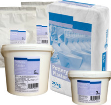 3kg 25kg pottery plaster - 25kg,