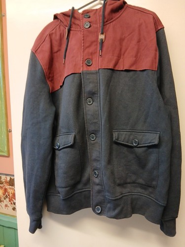 Cedar wood state hoodie large - cedar,