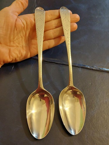 Antique sterling silver - 2x,