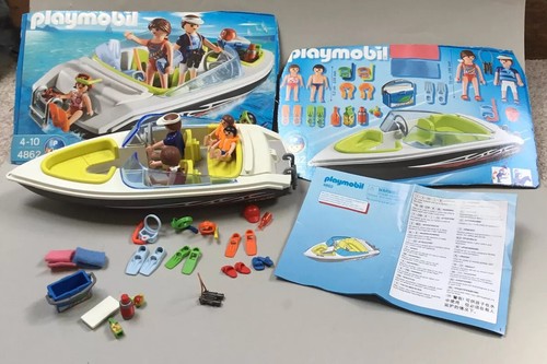 Playmobil family speedboat - playmobil,