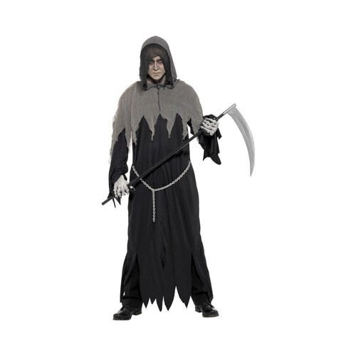 Halloween mens chain grim - halloween,