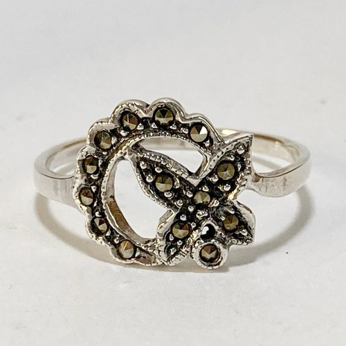 Sterling silver marcasite - sterling,