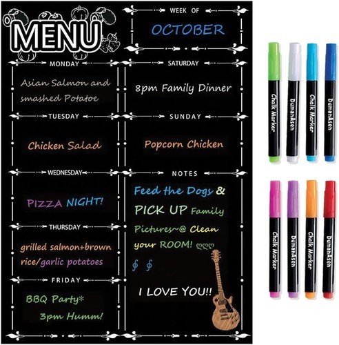 Magnetic fridge calendar meal - magnetic, calendar,