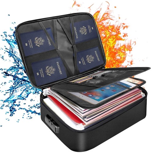 Elegant black fireproof - black,