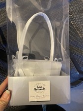 Flower Girl Satin Basket for