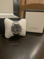 Gucci Watch G-Chrono Men's Silver Black & Stainless Steel YA101204