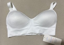 M&S ANGEL GIRLS NONWIRED SUPER SOFT SEAMFREE BRA In WHITE Size S