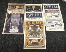7 x Sphere Magazine. 1930's